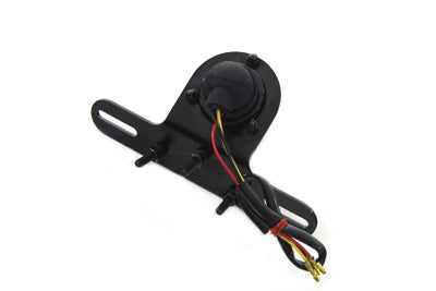 Black 1 Round Tail Lamp