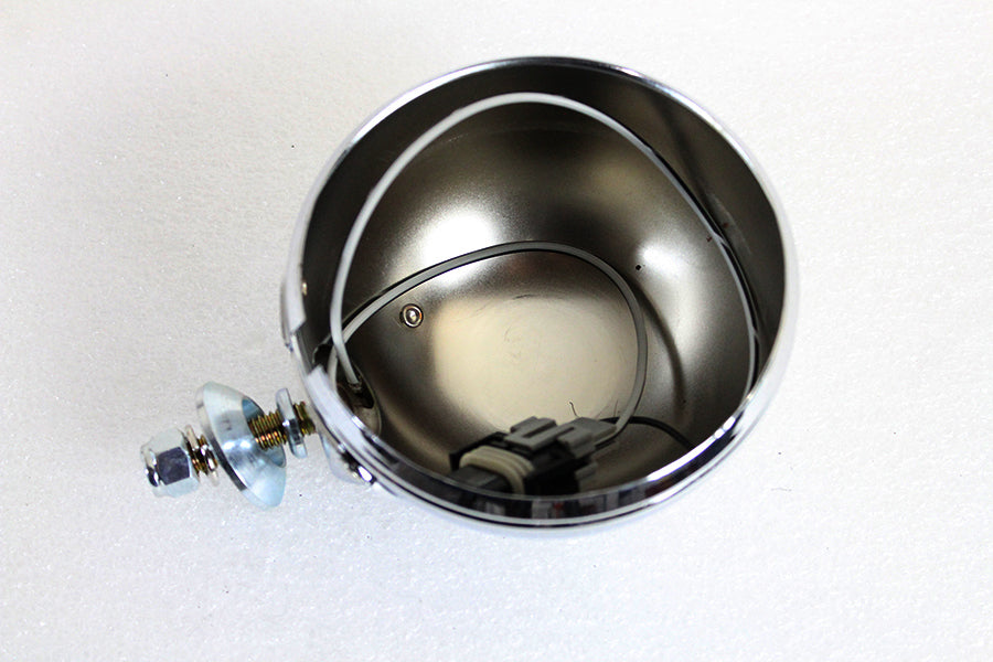 Chrome Spotlamp Shell and Wire Kit
