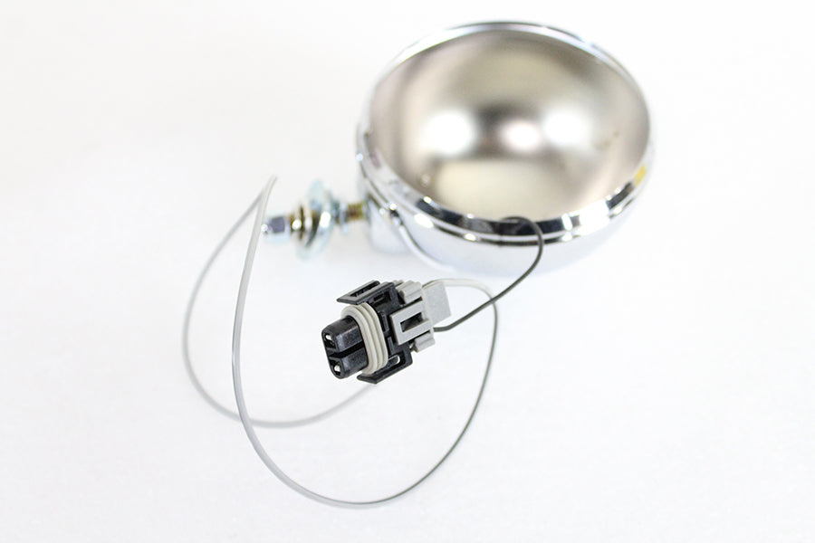Chrome Spotlamp Shell and Wire Kit