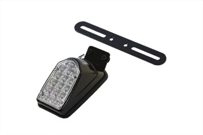 Black Mini Tombstone Tail Lamp with Bracket