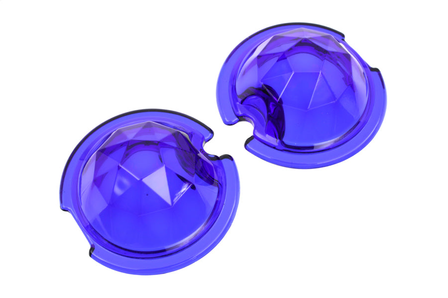 Blue Faceted Tail Lamp Lens Set