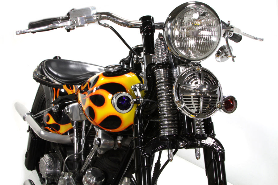 Blue Faceted Tail Lamp Lens Set