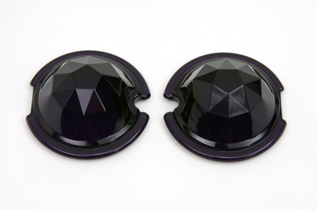 Tail Lamp Lens Set Faceted Purple