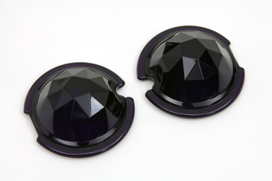 Tail Lamp Lens Set Faceted Purple