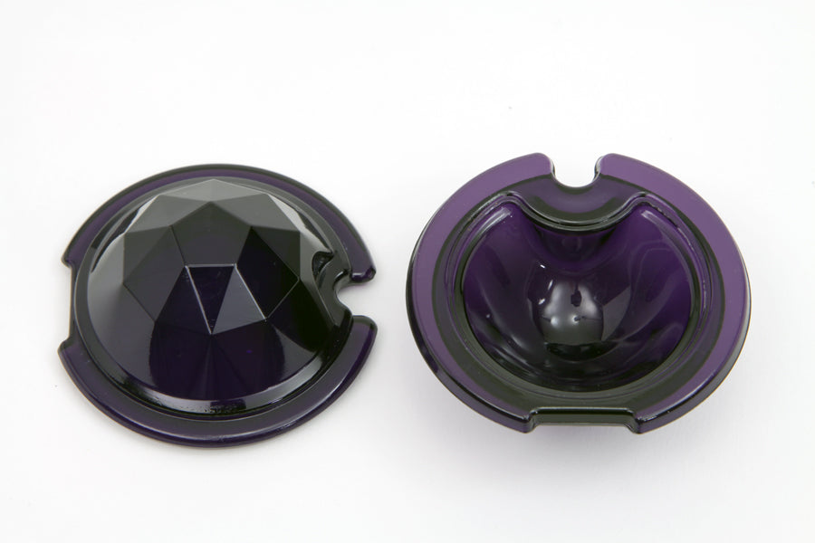 Tail Lamp Lens Set Faceted Purple
