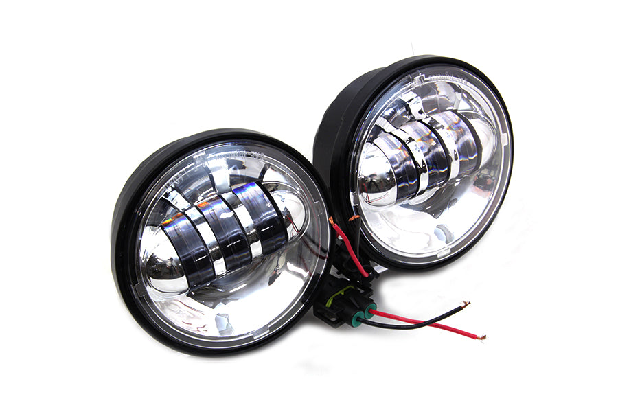 4-1/2 LED Spotlamp Assembly Chrome