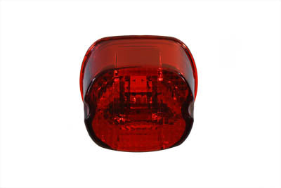 Tail Lamp Lens Laydown Style Red