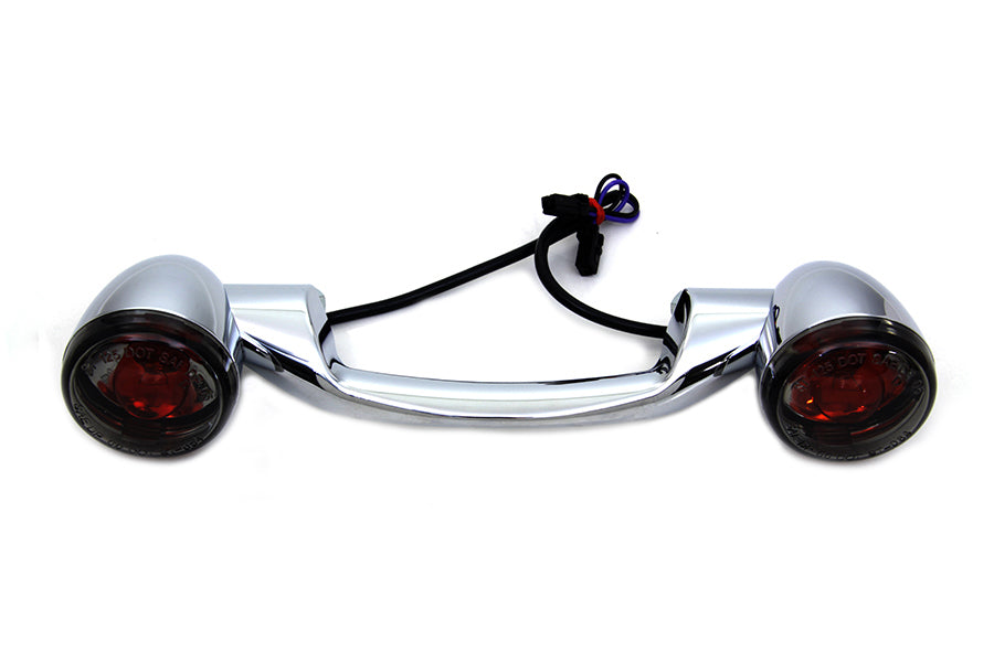 Chrome Revox Turn Signal Bar with Lamps