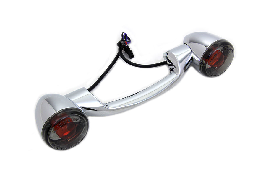 Chrome Revox Turn Signal Bar with Lamps