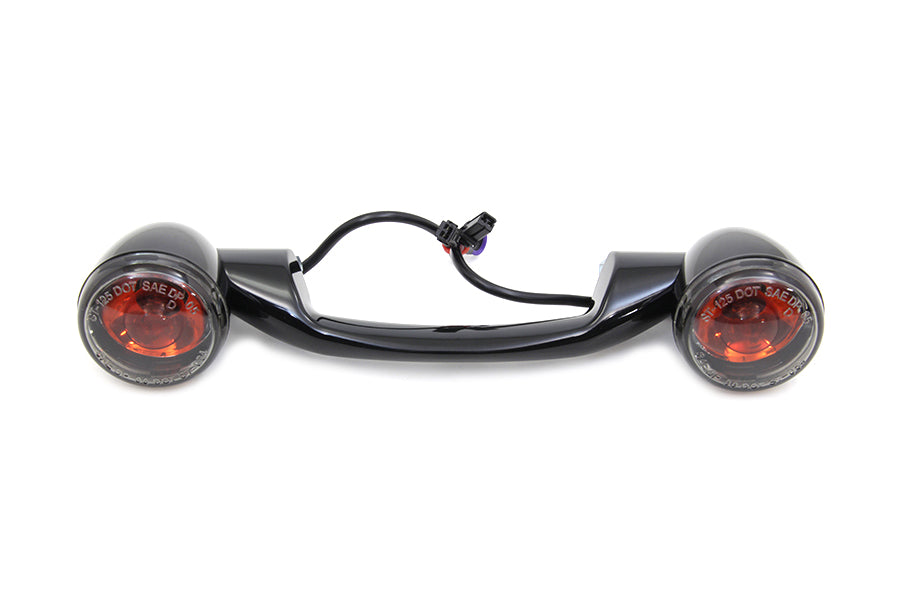 Black Revox Turn Signal Bar with Lamps