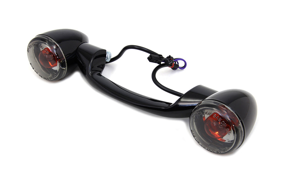 Black Revox Turn Signal Bar with Lamps