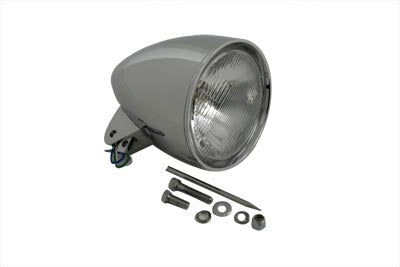 5-3/4 Round Headlamp Rocket Style