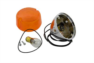 Chrome Turn Signal Assembly Front Right or Left