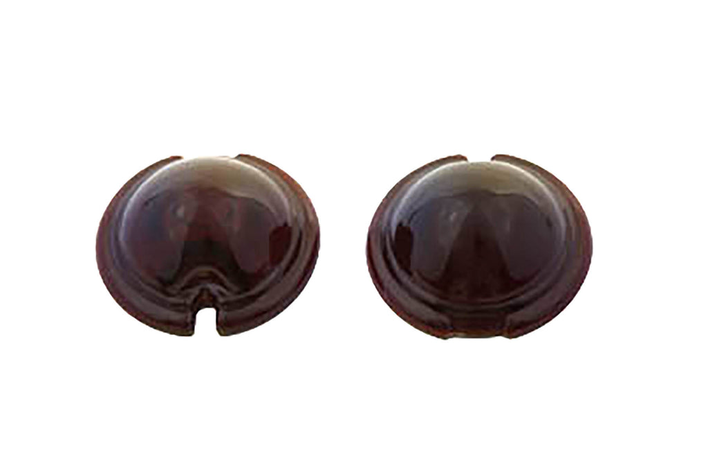 Replica Marker Lamp Lens Glass Bullet Style Red