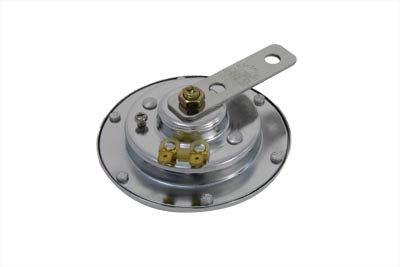 Round Horn 12 Volt Chrome 4