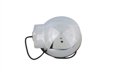 Chrome Turn Signal Front Amber