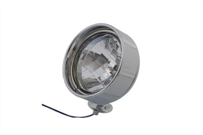 Chrome 4 Spotlamp with H-3 Bulb Inset Type