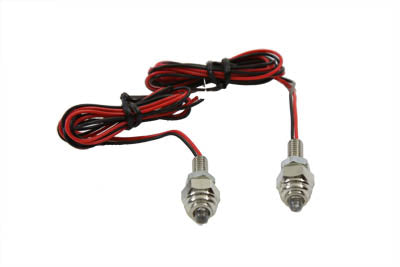 License Plate Frame Mounting Bolt Set with Amber LEDS