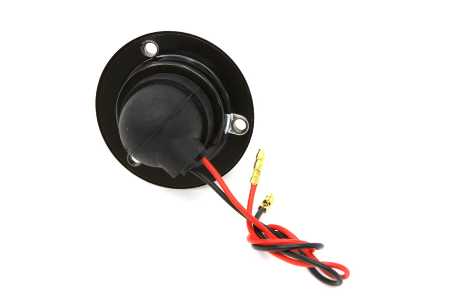 Black 1 Round Tail Lamp