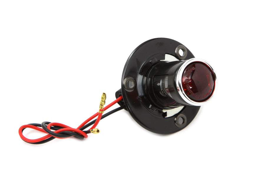 Black 1 Round Tail Lamp