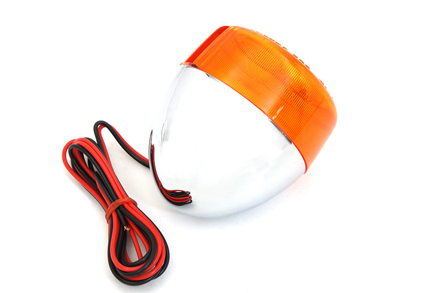 Chrome Turn Signal Assembly Front Right or Left