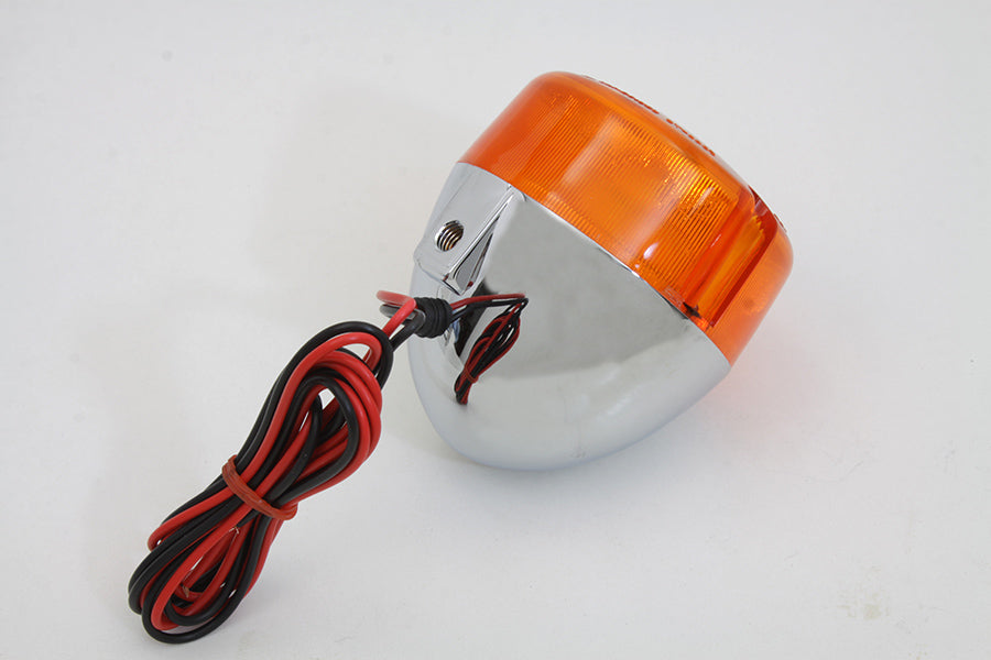 Chrome Turn Signal Assembly Front Right or Left