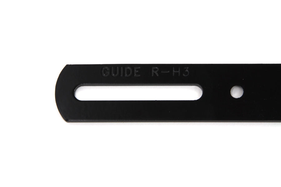 Black Tombstone Style Tail Lamp Assembly