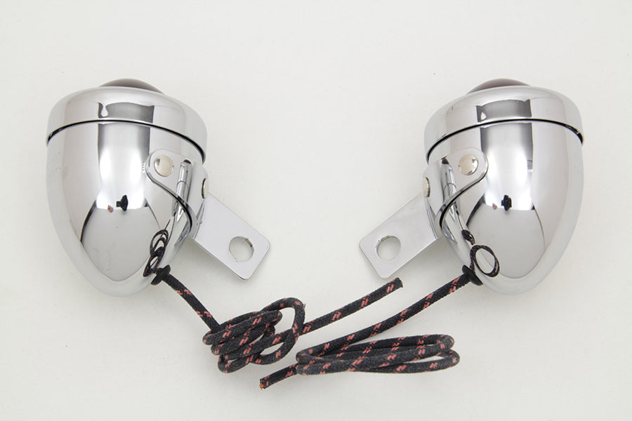 Replica Guide Bullet Turn Signal Set Front