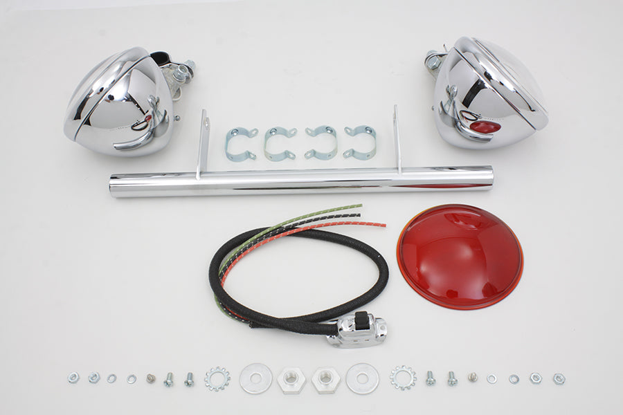 Chrome Spring Fork Spotlamp Kit