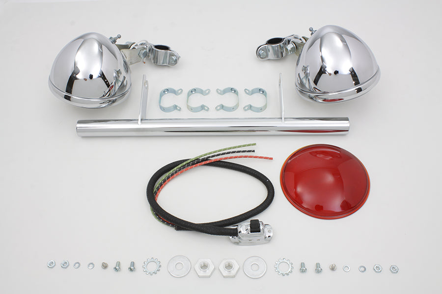Chrome Spring Fork Spotlamp Kit