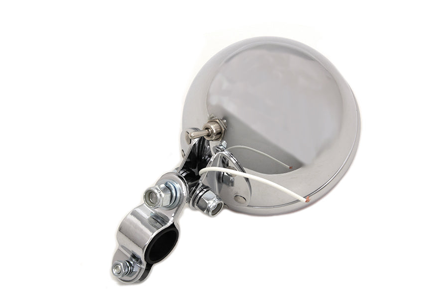 Chrome Spotlamp Assembly with Bulb