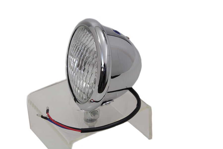 Chrome 4-1/2 Spotlamp Assembly