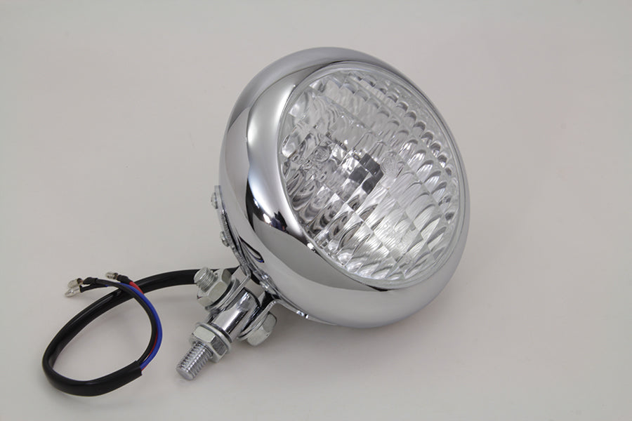 Chrome 4-1/2 Spotlamp Assembly