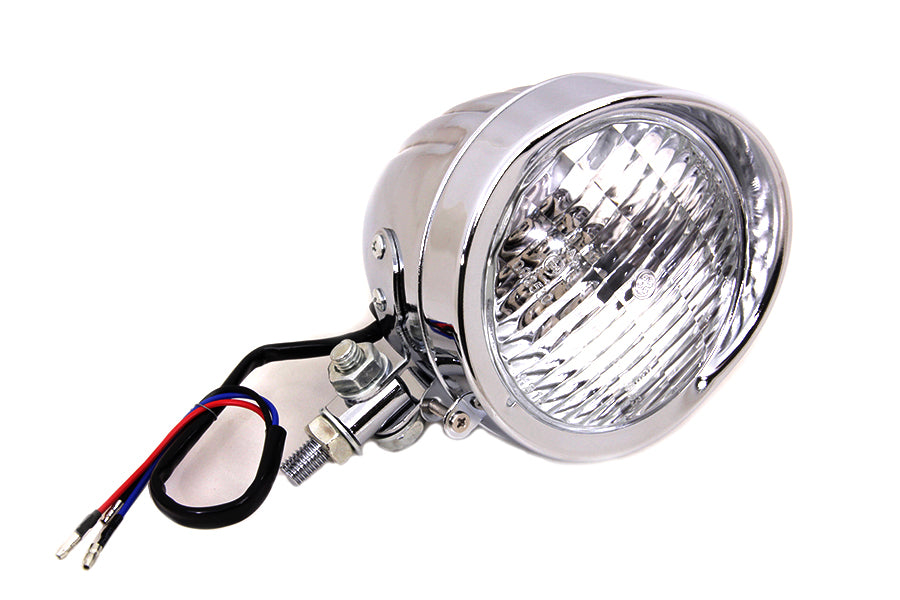 Chrome 4-1/2 Spotlamp Assembly
