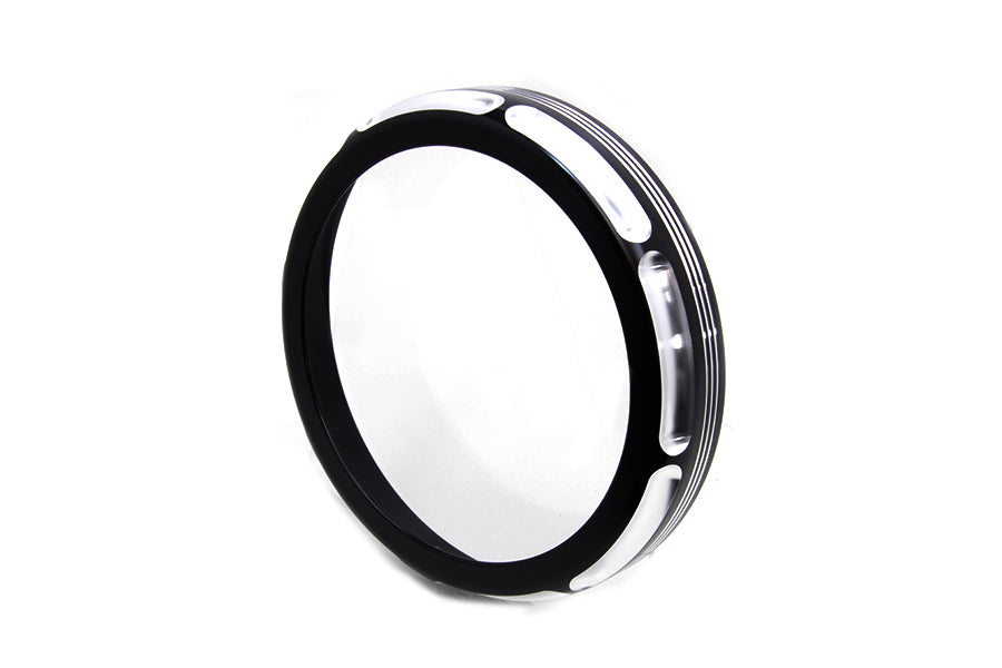 7 Black Anodize Burst Headlamp Trim Ring