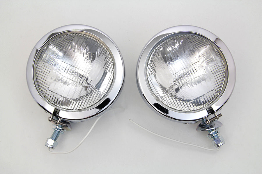 Chrome FL Spotlamp Set