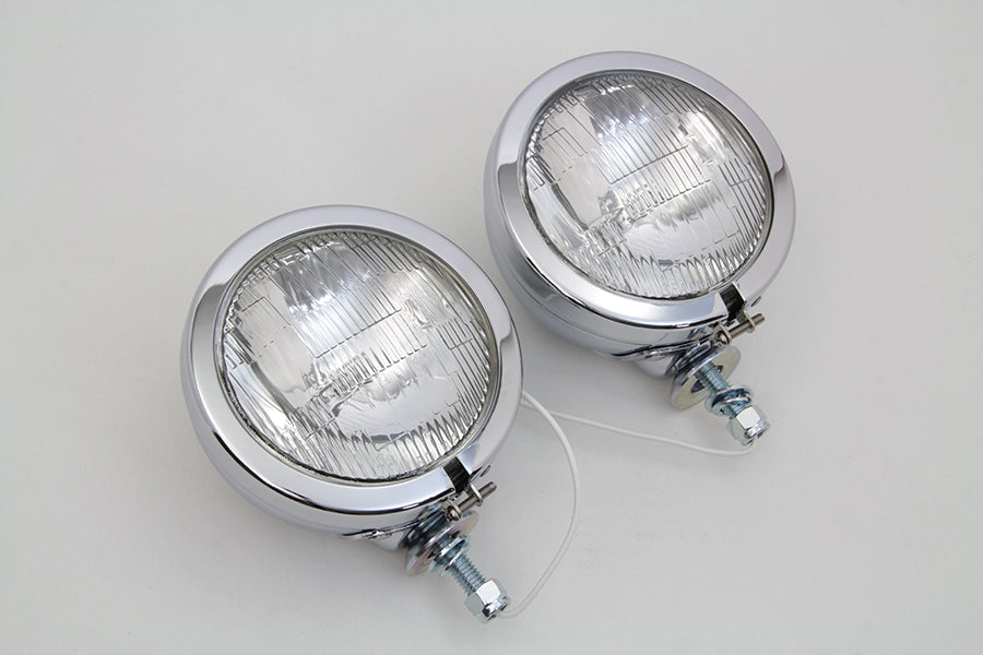 Chrome FL Spotlamp Set