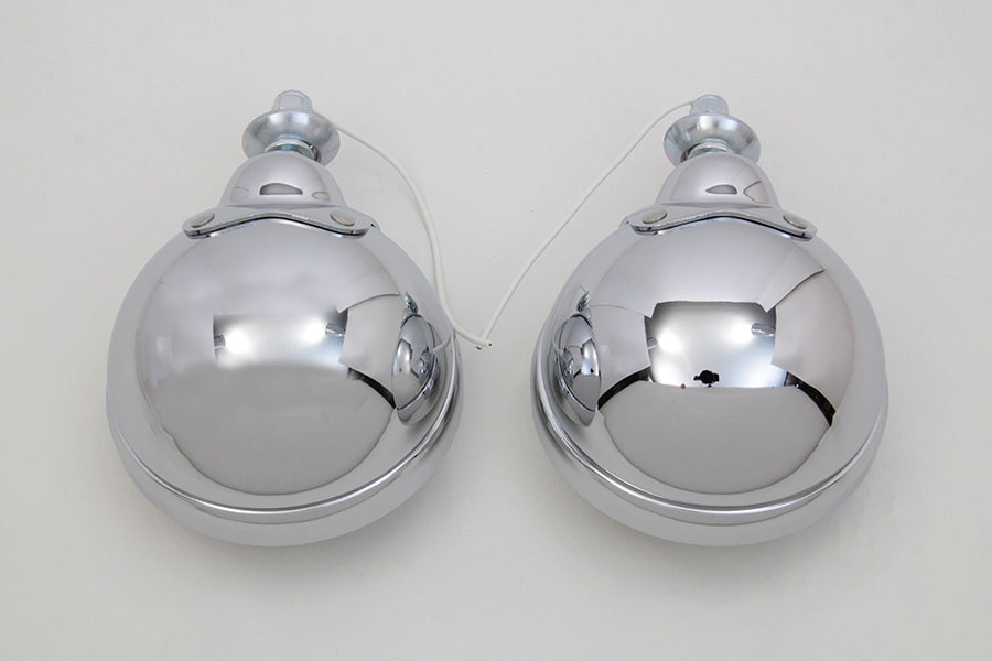 Chrome FL Spotlamp Set