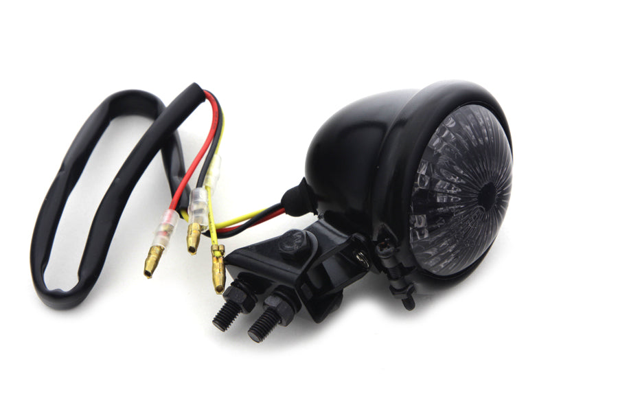 Round LED Tail Lamp with Smoked Lens
