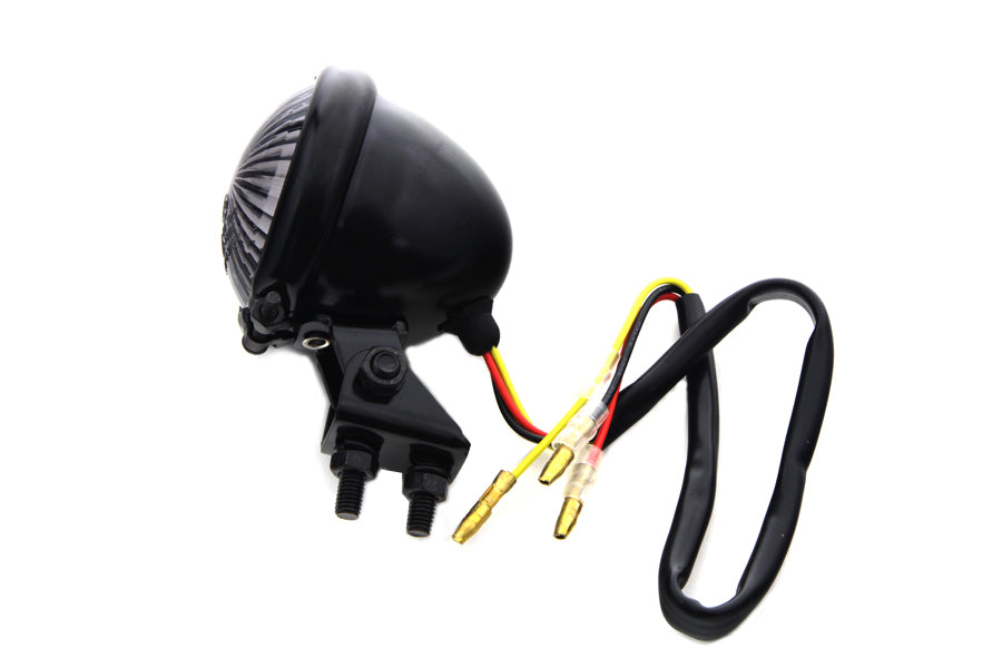 Round LED Tail Lamp with Smoked Lens