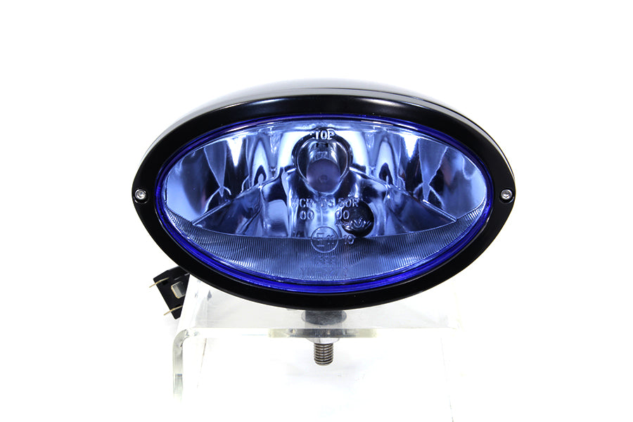 Black Oval Style Headlamp