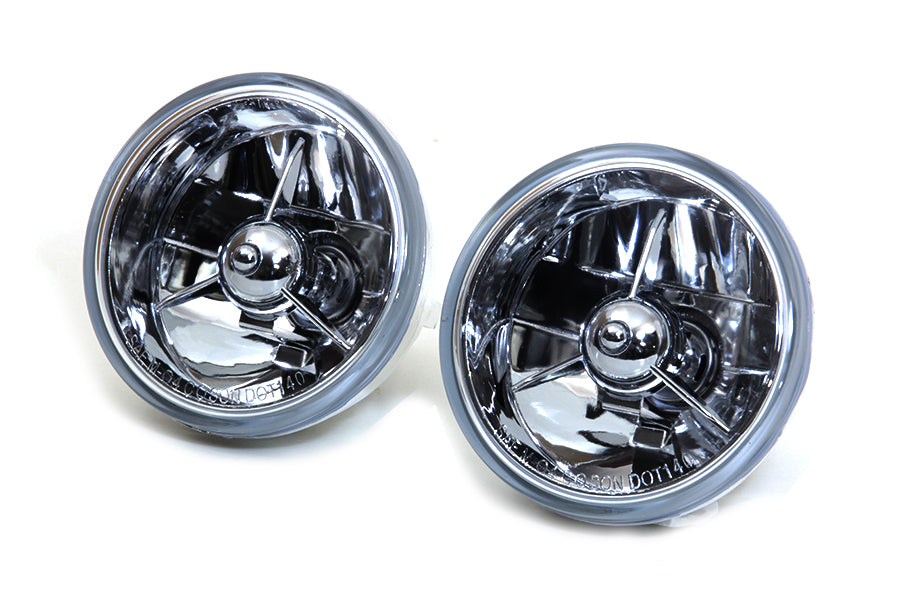 4-1/2 H4 Spotlamp Bulb Set