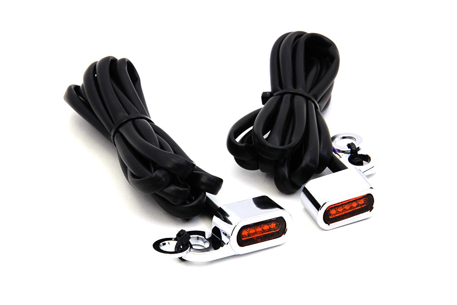 Chrome LED Turn Signal Set