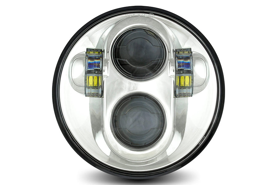 Cyron Urban 5-3/4 LED Headlamp Unit Chrome