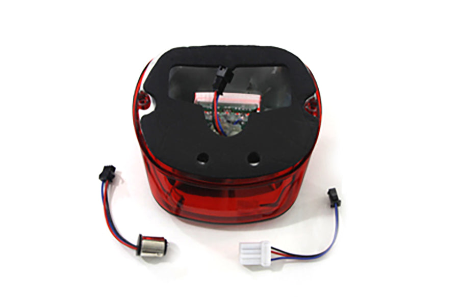 Lay Down Tail Lamp Assembly Red LED