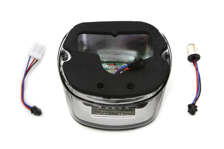 Lay Down Tail Lamp Assembly Smoked LED