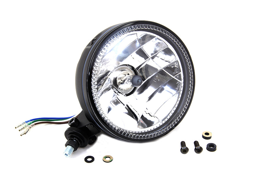 5-3/4 LED Headlamp Unit Black