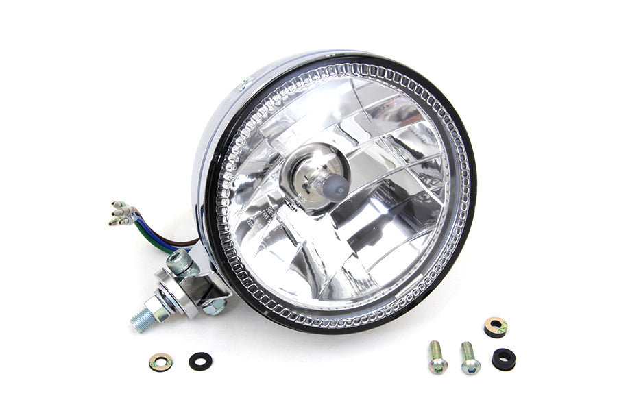 5-3/4 LED Headlamp Unit Chrome