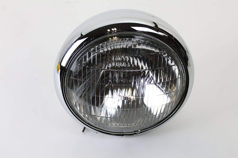 7 Round Headlamp 6 Volt