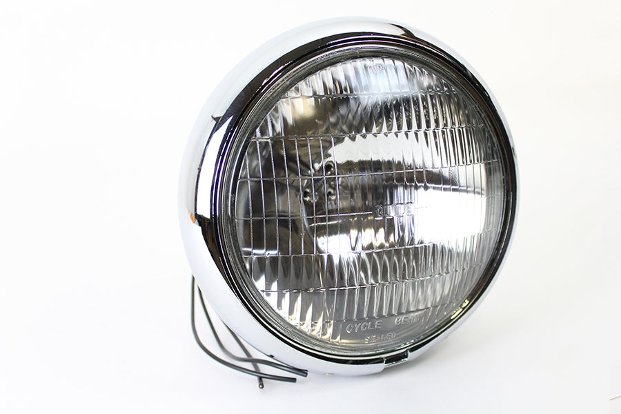 7 Round Headlamp 6 Volt